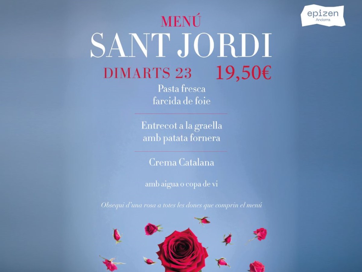 Celebra Sant Jordi en Bon Appétit