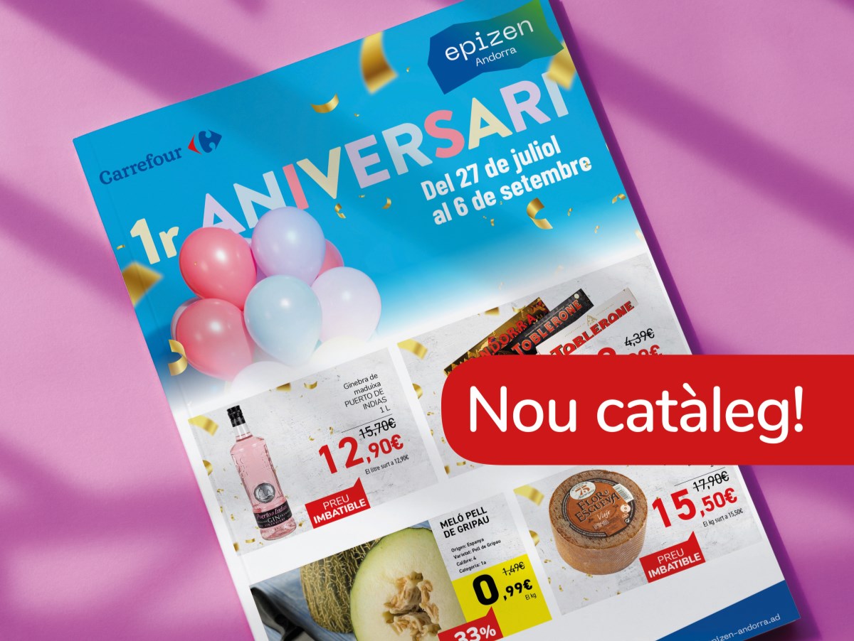 Celebrem l'Aniversari de Carrefour Epizen amb promocions especials irresistibles