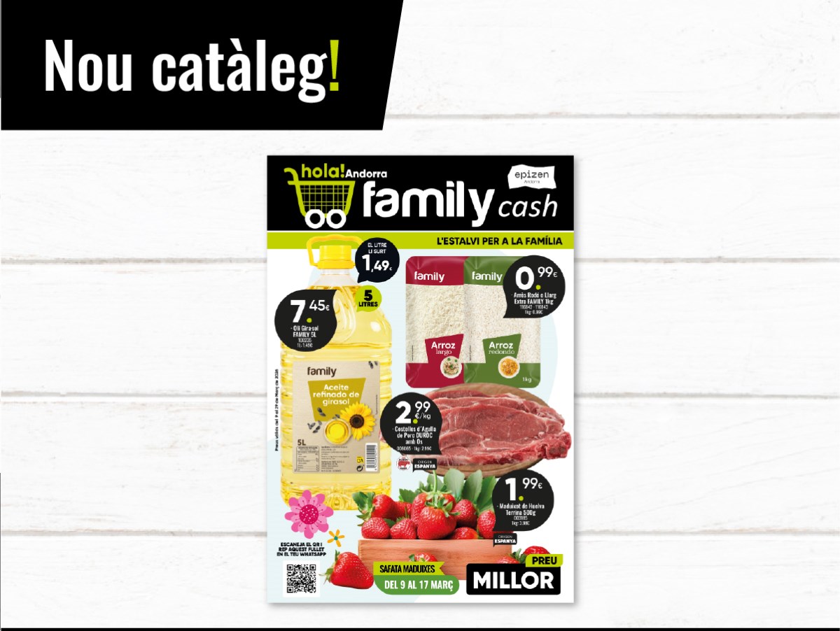 La compra més fàcil, a Family Cash 
