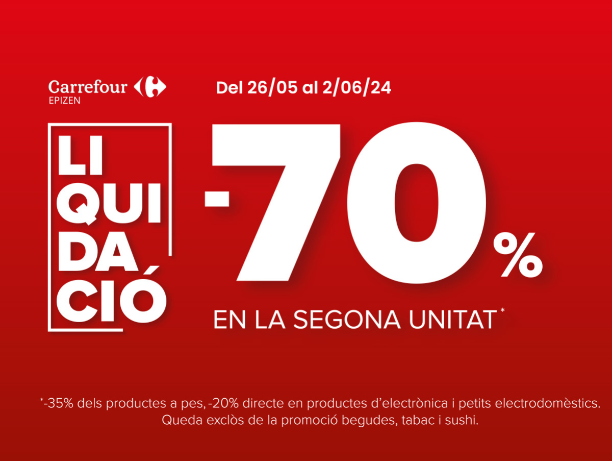 liquidació Carrefour Epizen
